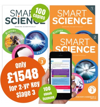 Smart Science Special Offer Pack - 2 year Key Stage 3 with eBook App